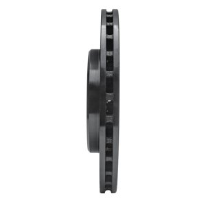 Mercedes-Benz B200 Brake Rotor (1) - Front Right - R1 Concepts - Drilled & Slotted - Black - `06-`11